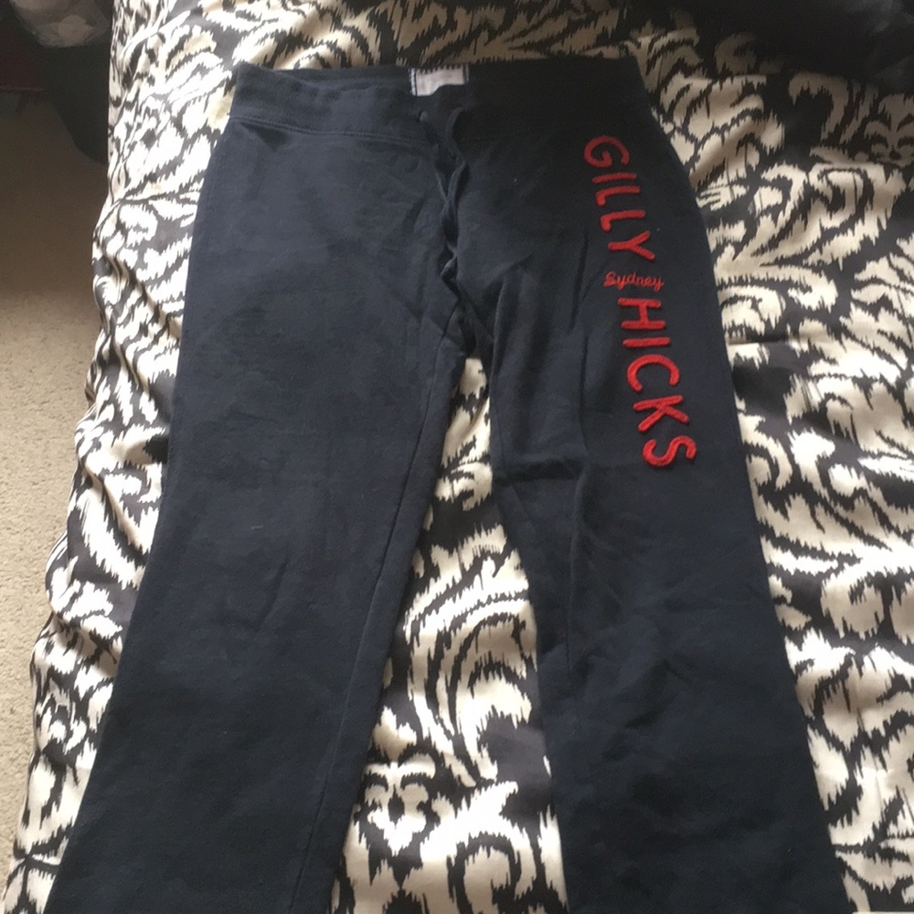 GIlly hicks bootcut sweat pants